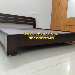 Queen Low height model Teakwood Cot