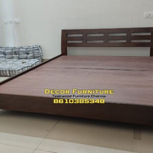 King size Low height model Teakwood Cot