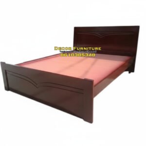 Glossy Brown Design wooden cot