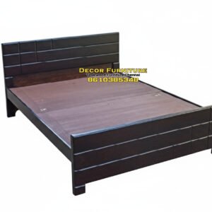 Dark Brown Design wooden cot