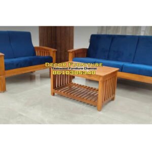 Teakwood Sofa Set 3+2 seater