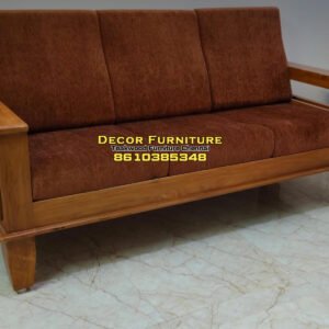 Heavy model Teakwood Sofa Set 3 seater