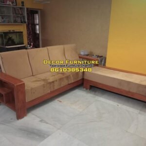 L Shape Corner Sofa Set with High Cushion