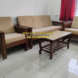 Heavy model Teakwood Sofa Set 3+1+1 seater