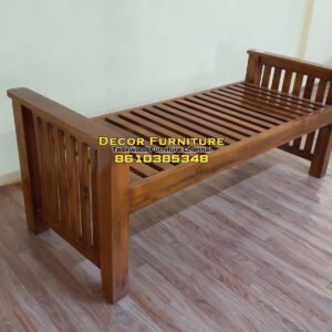 Diwan model Teakwood Sofa 3 seater