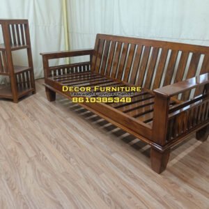 Teakwood Sofa Set 3+1+1 seater with Cushion